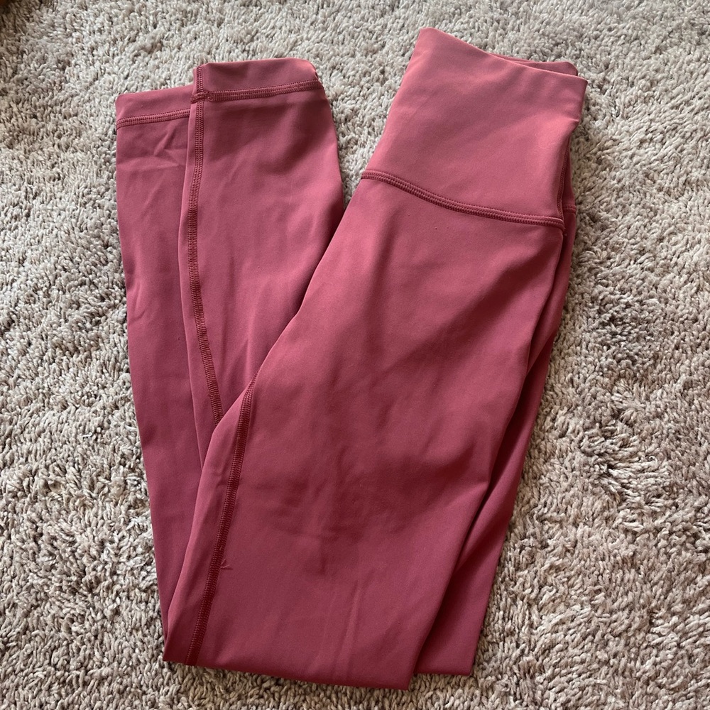 Lululemon Wonder Under Rose